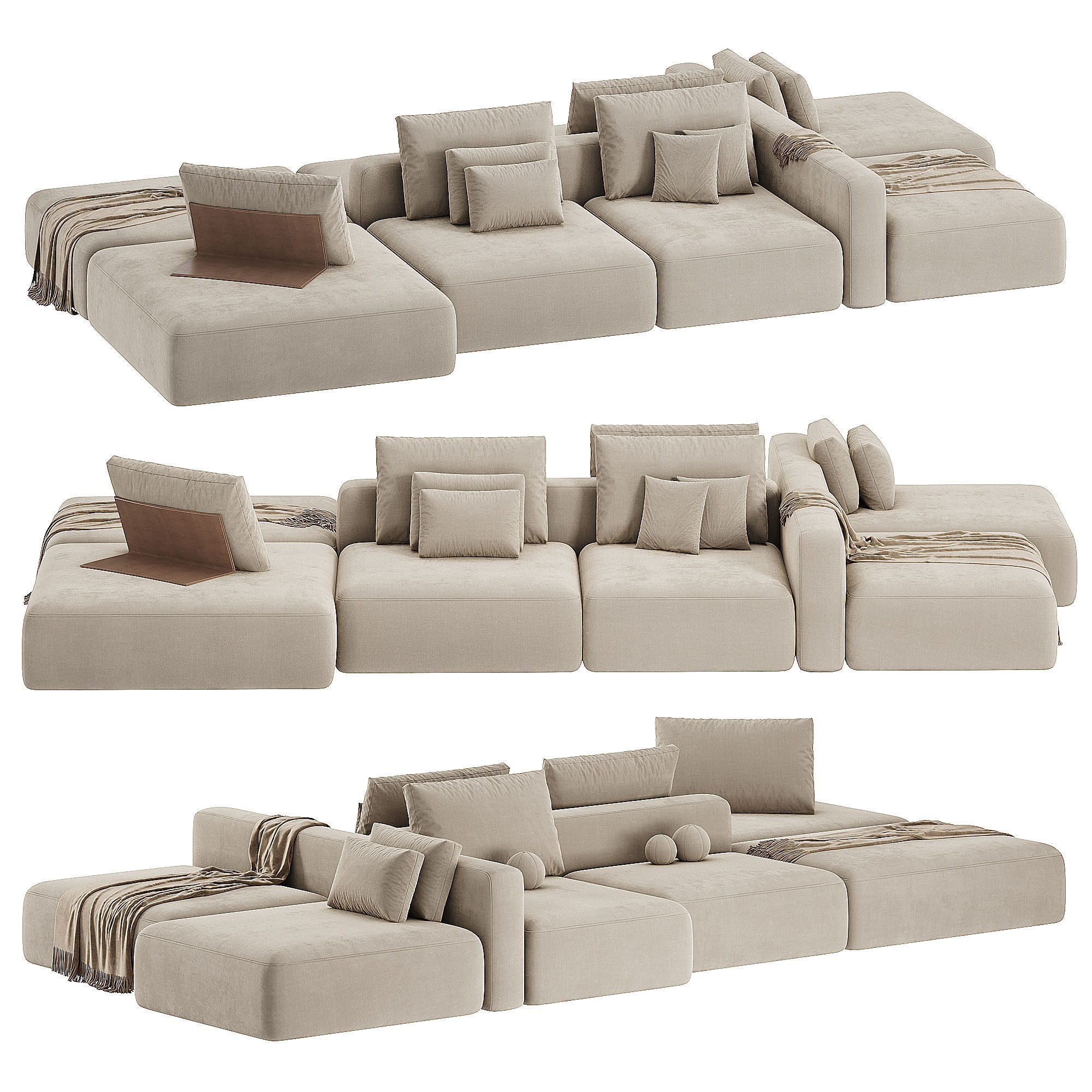 WESTSIDE SOFA 3D model_2