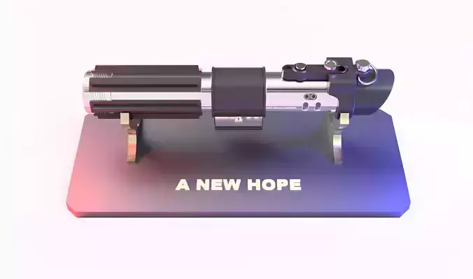  Darth Vader Lightsaber A New Hope 3D Printable Display Model