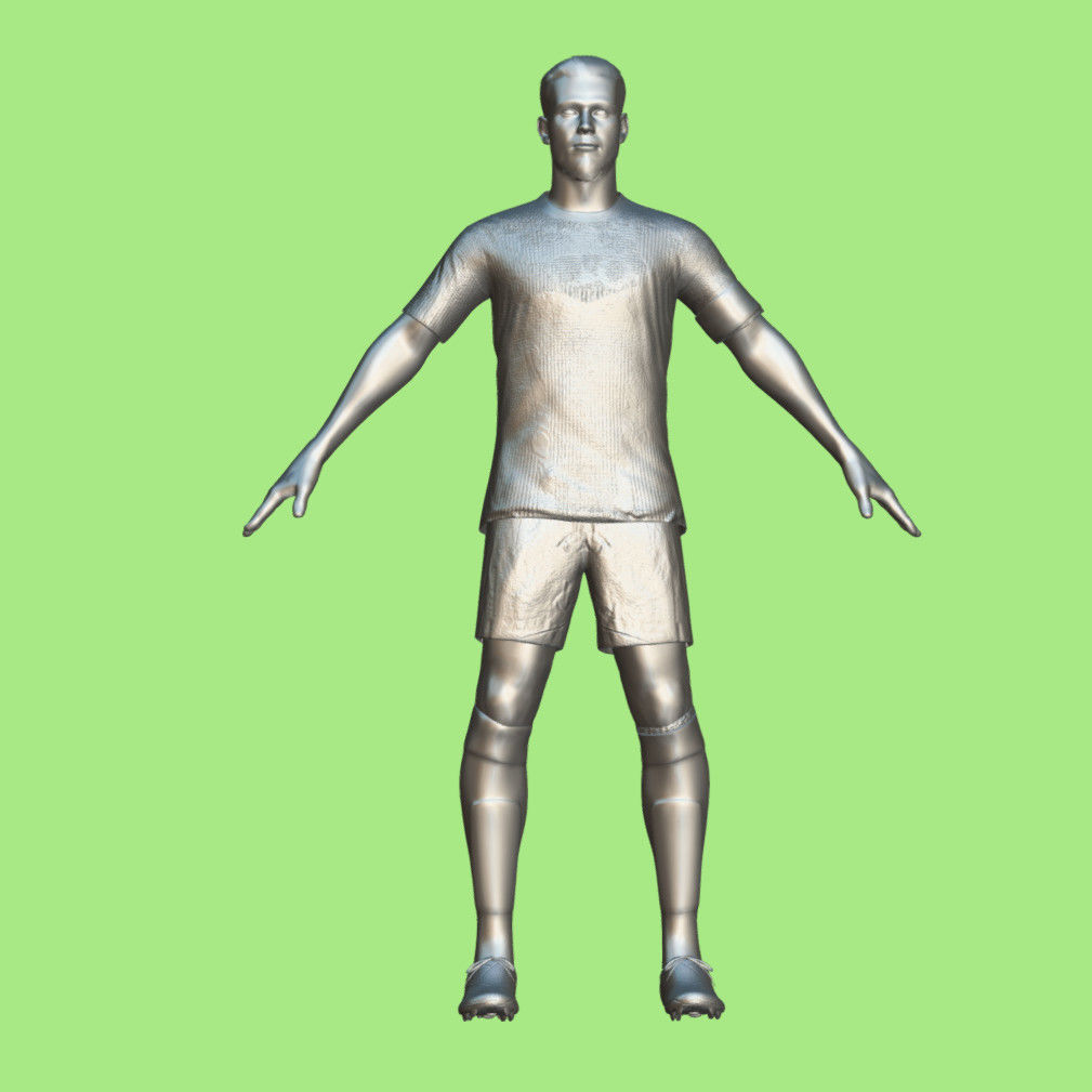 T-Pose Rigged Nacho Fernandez Real Madrid 23-24 3D model_3