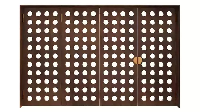 Interior door 3 Accordion