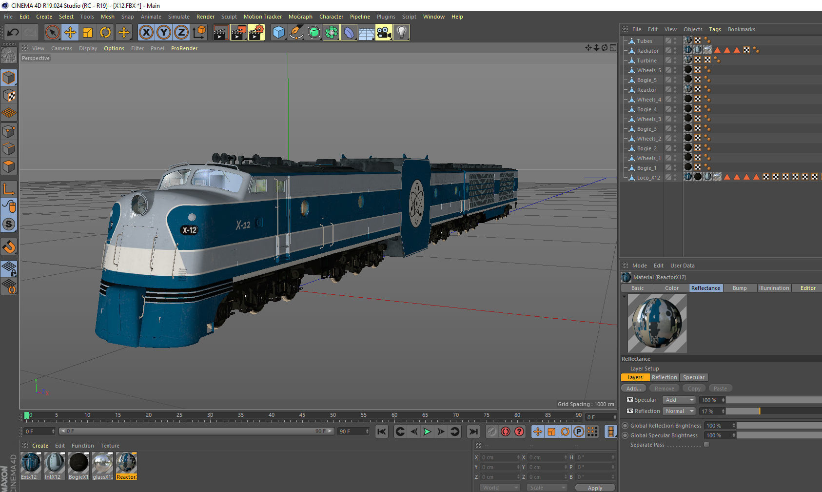 X-12 atomic locomotive concept 3D model_19