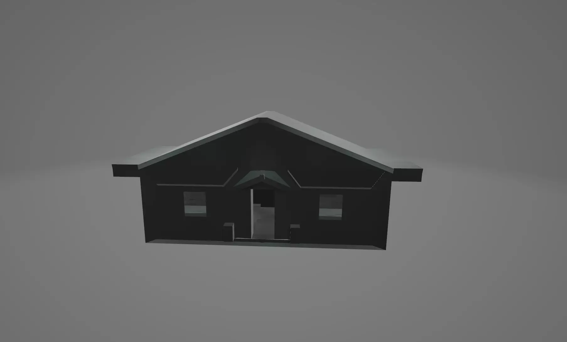 bunker Free low-poly 3D model