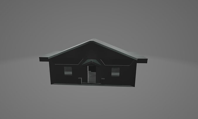 bunker Free low-poly 3D model