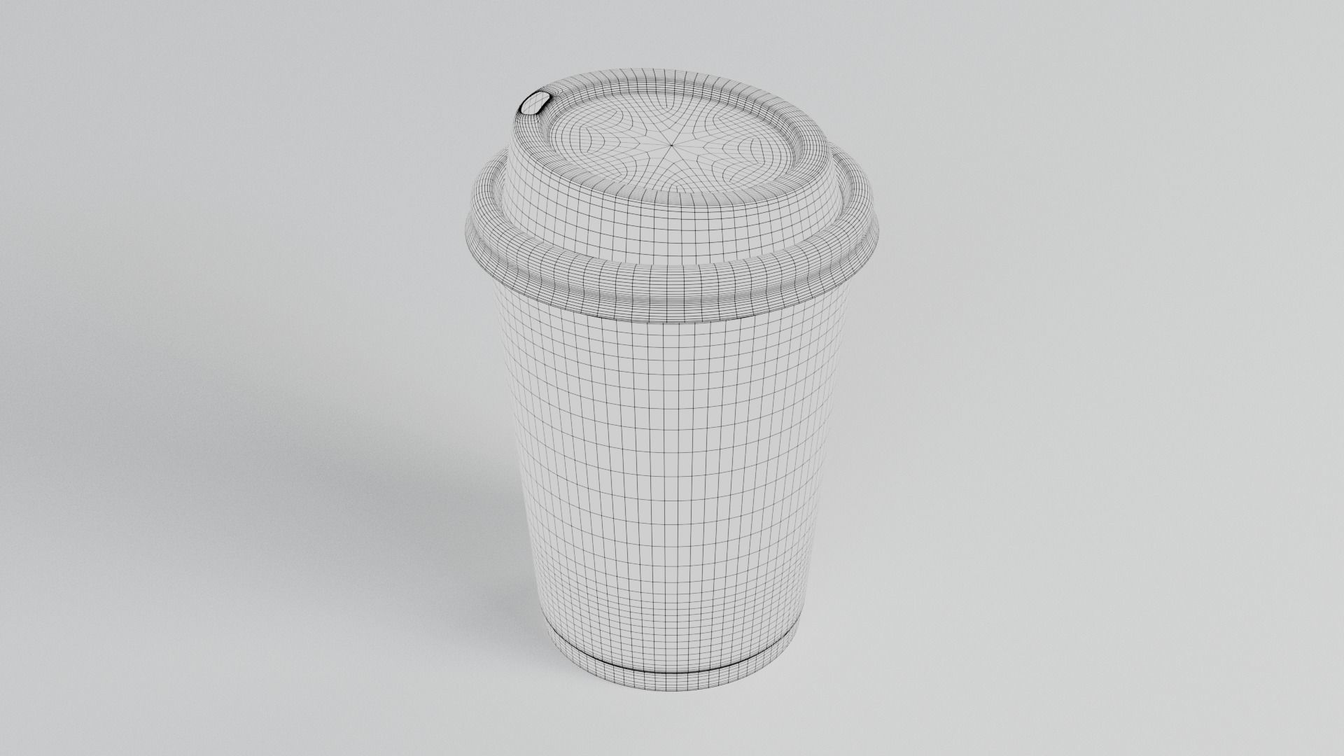 Costa Coffee Cup 3D model_9