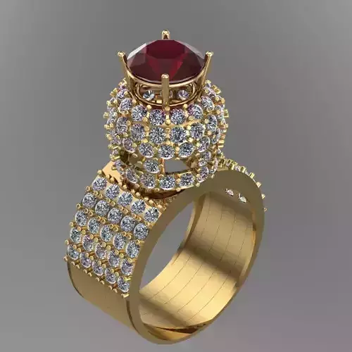 Majestic Queens Crown Ring