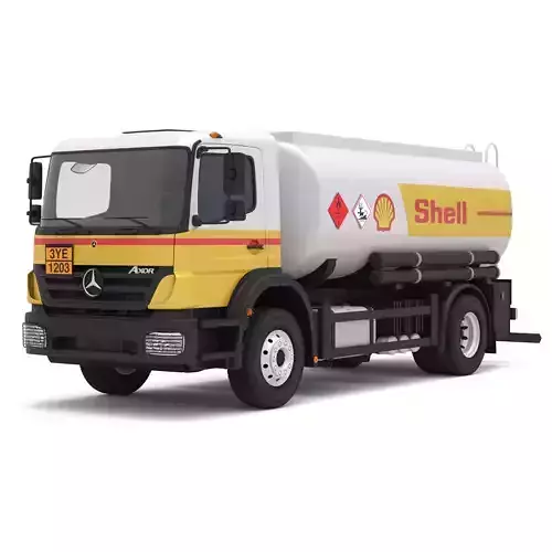 Mercedes-Benz Axor Shell Truck Tanker