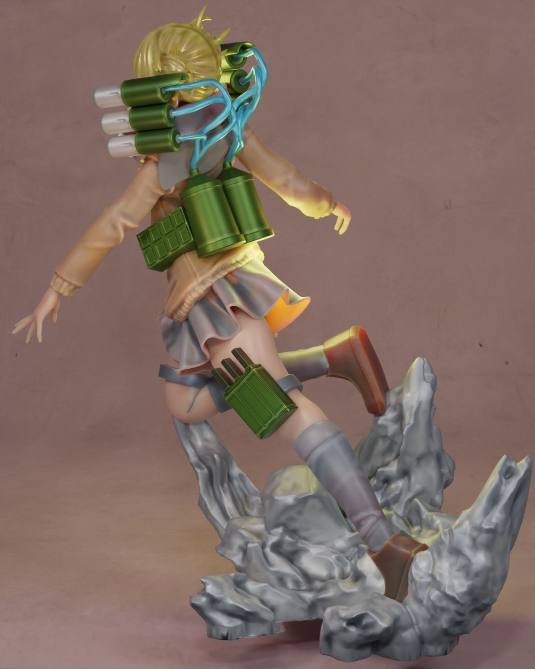 himiko toga for 3Dprint 3D print model_10