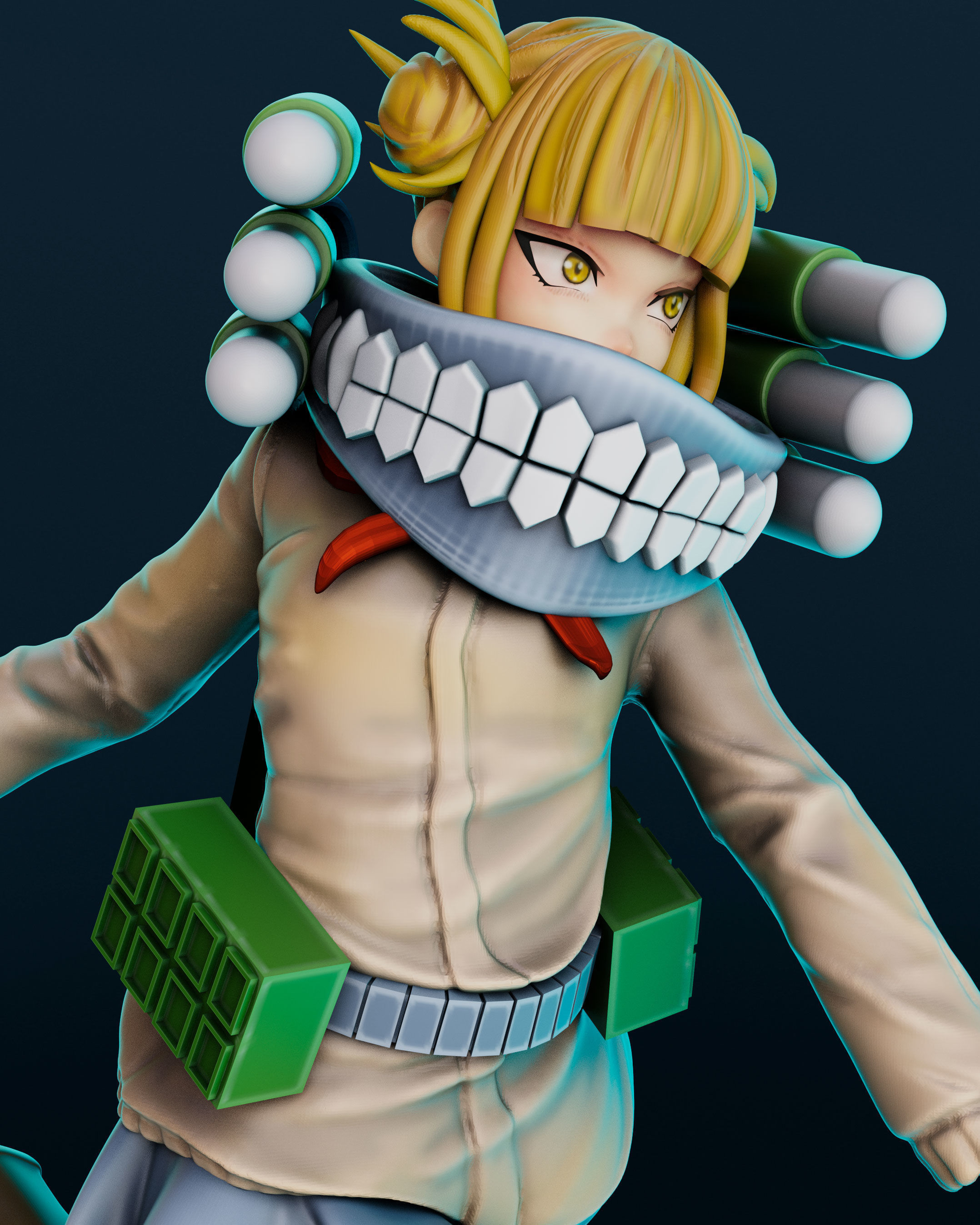 himiko toga for 3Dprint 3D print model_2
