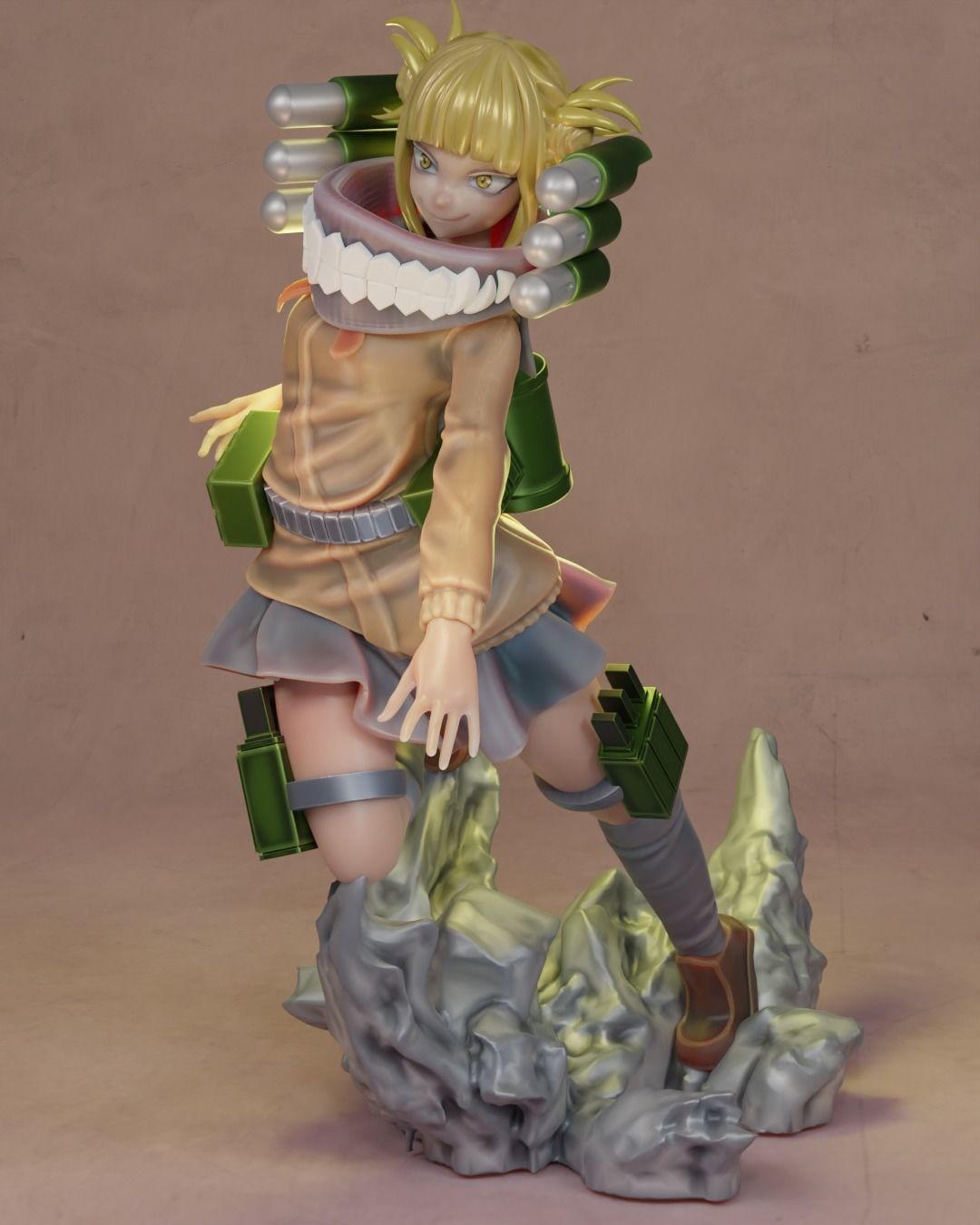 himiko toga for 3Dprint 3D print model_9