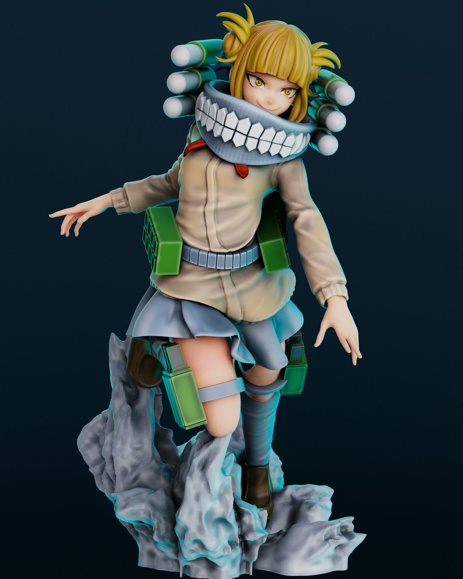 himiko toga for 3Dprint 3D print model_4