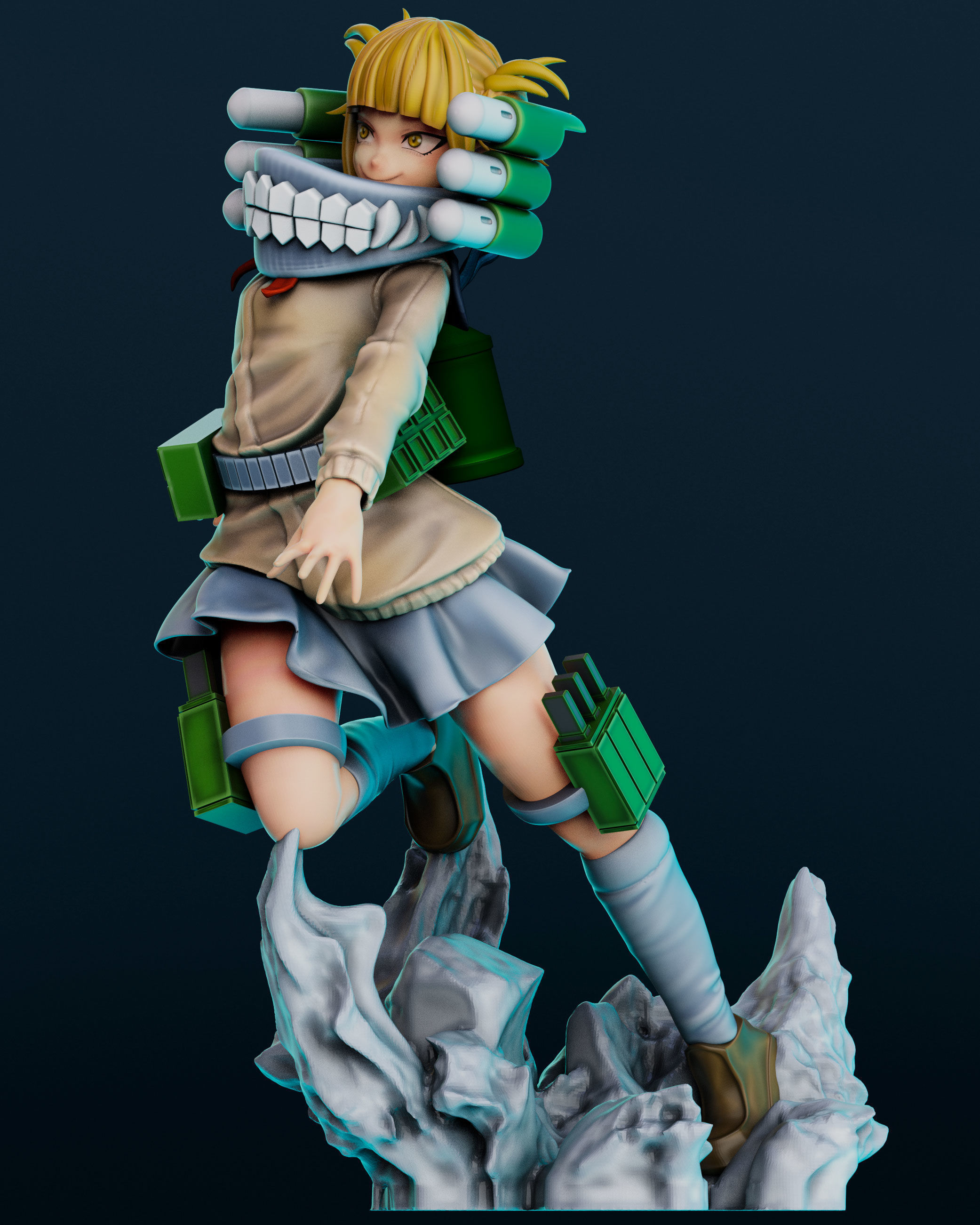 himiko toga for 3Dprint 3D print model_3