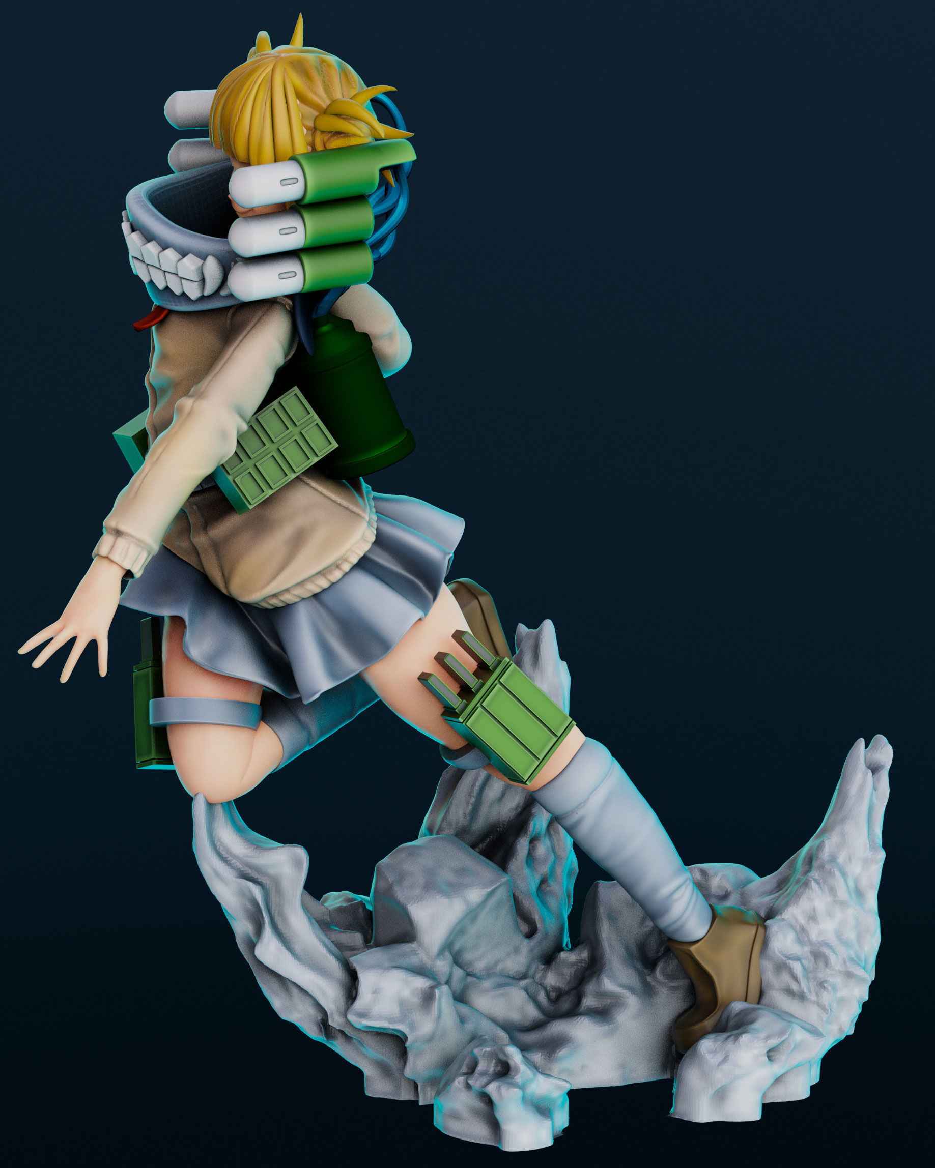 himiko toga for 3Dprint 3D print model_5