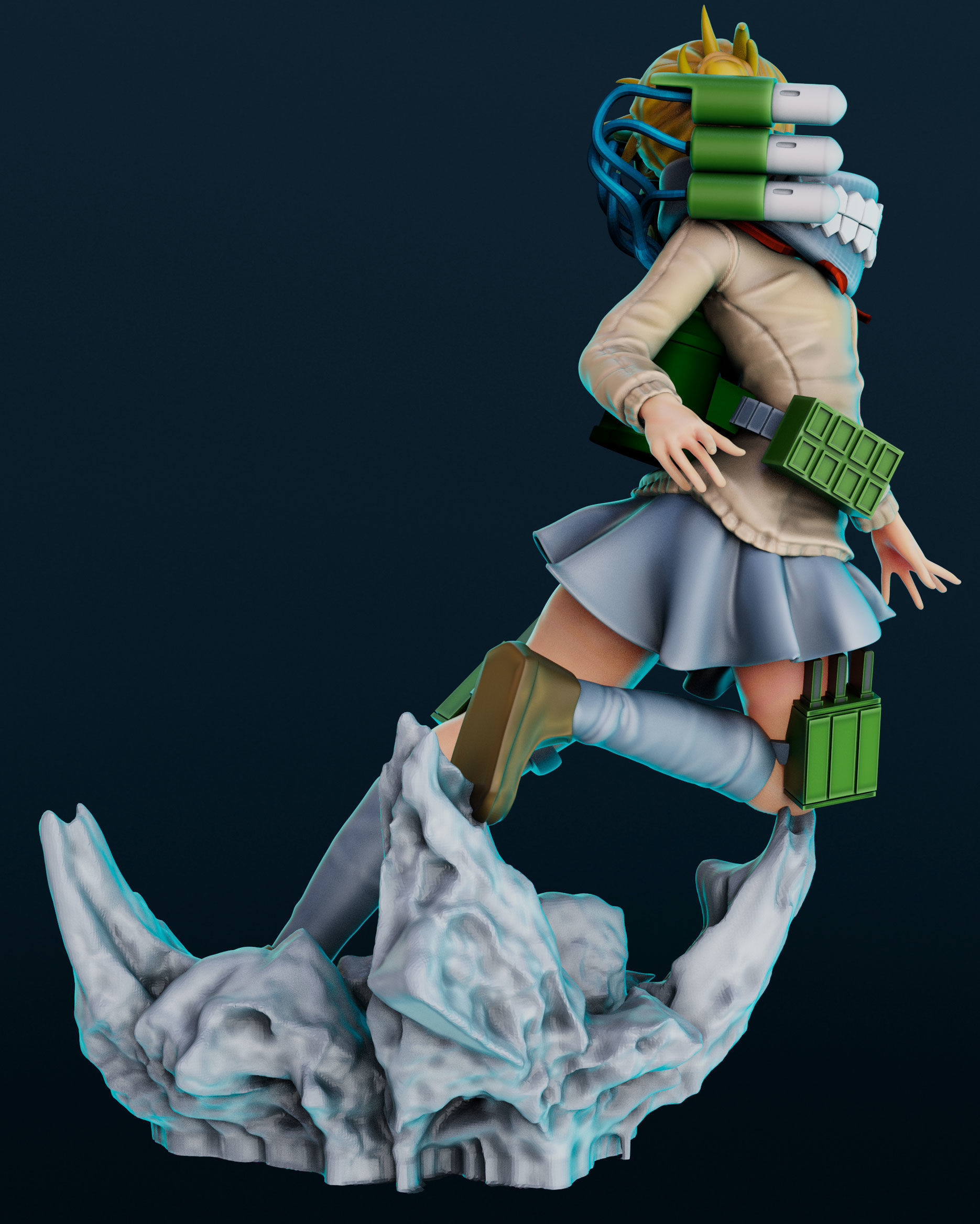 himiko toga for 3Dprint 3D print model_7