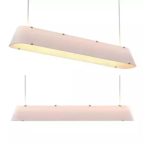 Beam Pendant 46 in Opal