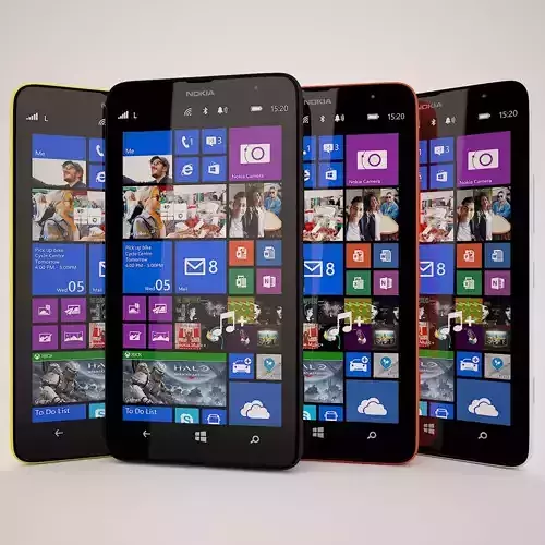 Nokia Lumia 1320 All Colors