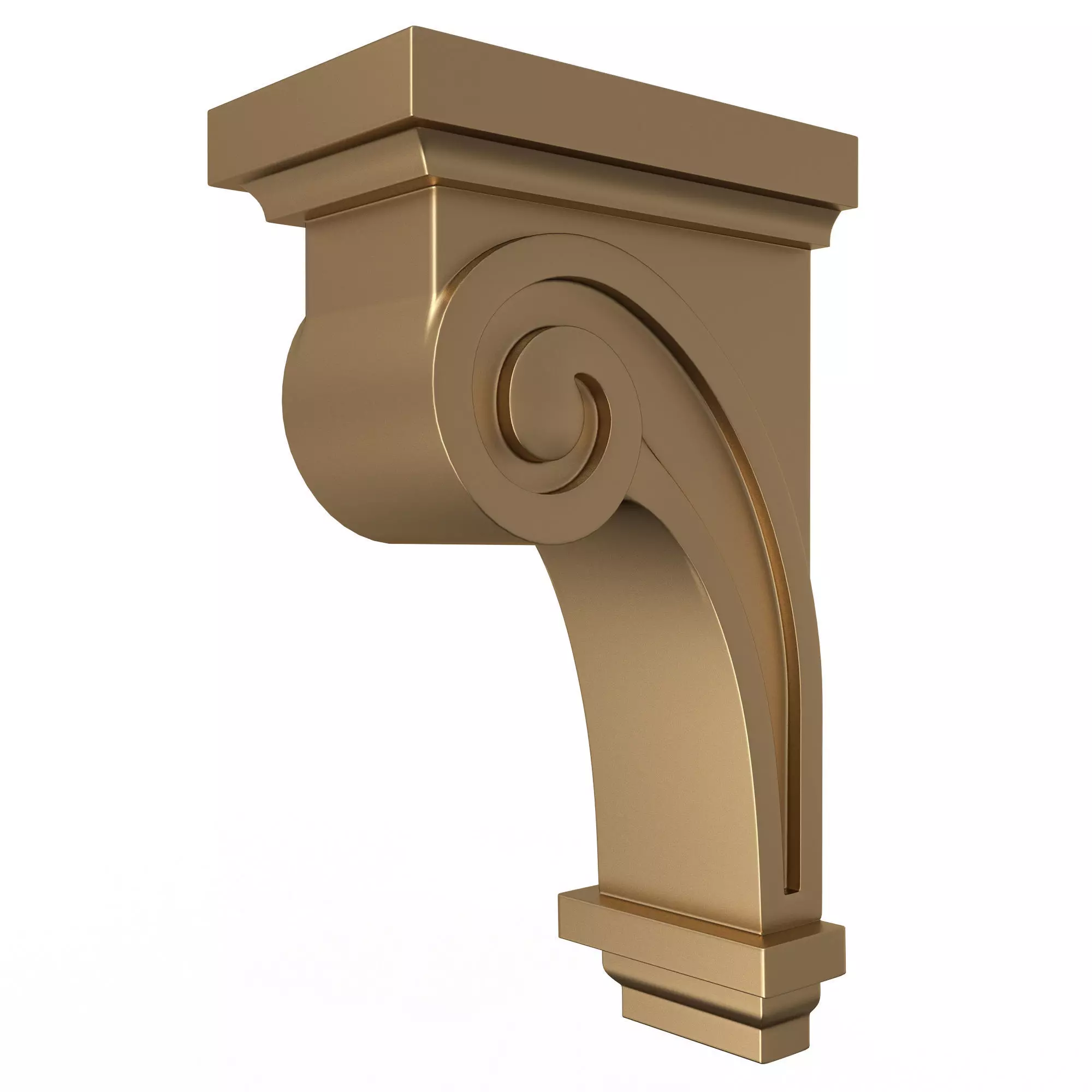 Raleigh Craftsman Corbel Low-poly 3D model_0
