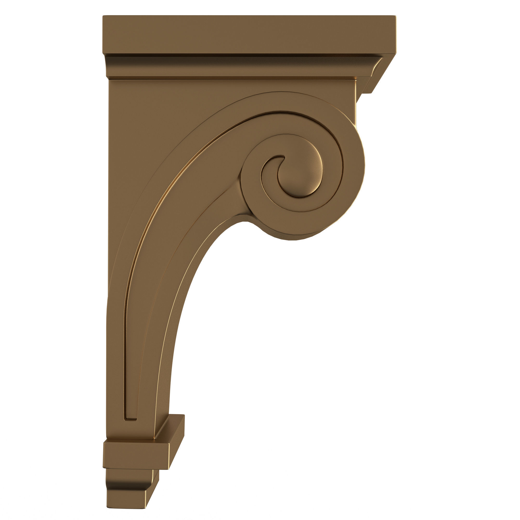 Raleigh Craftsman Corbel Low-poly 3D model_1