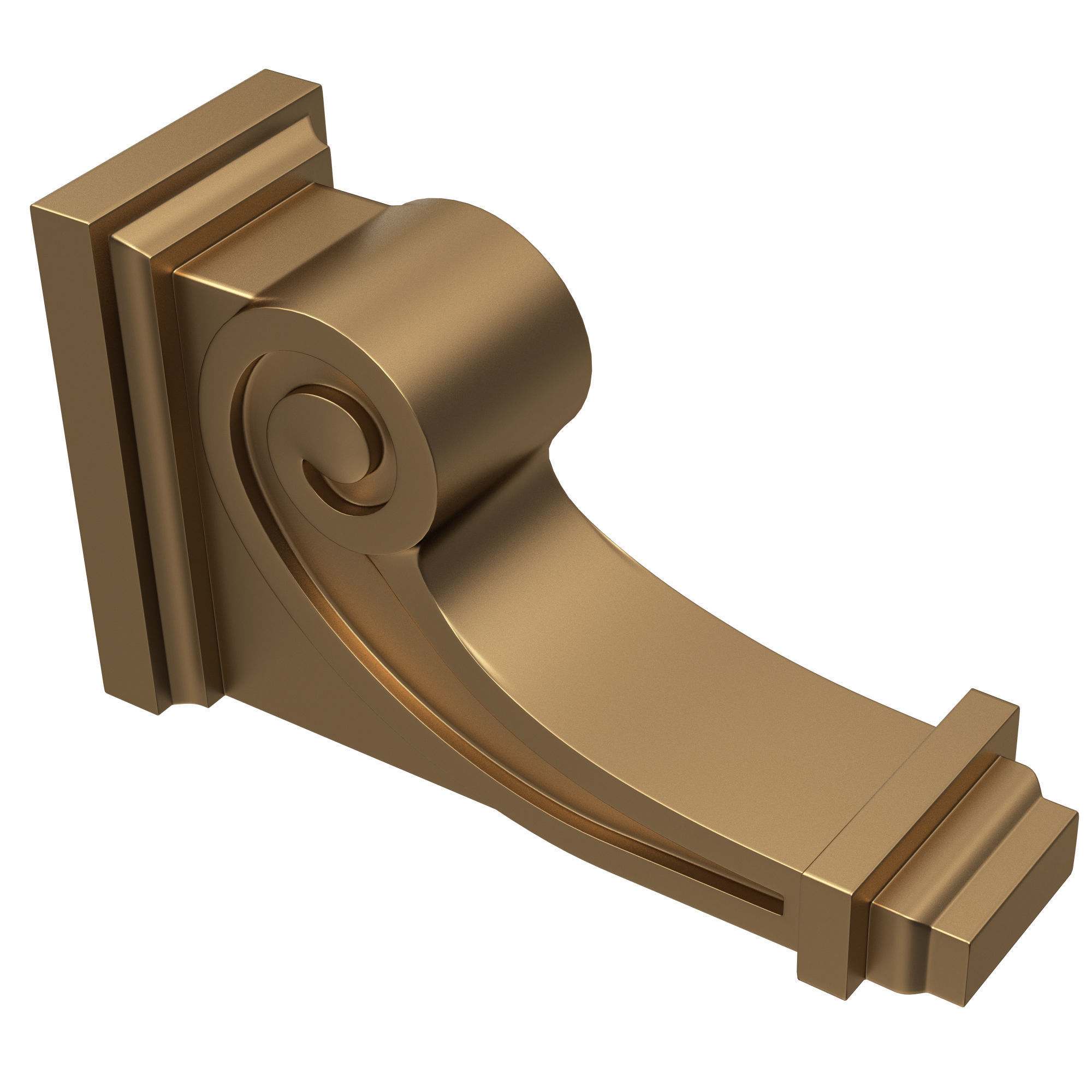 Raleigh Craftsman Corbel Low-poly 3D model_3