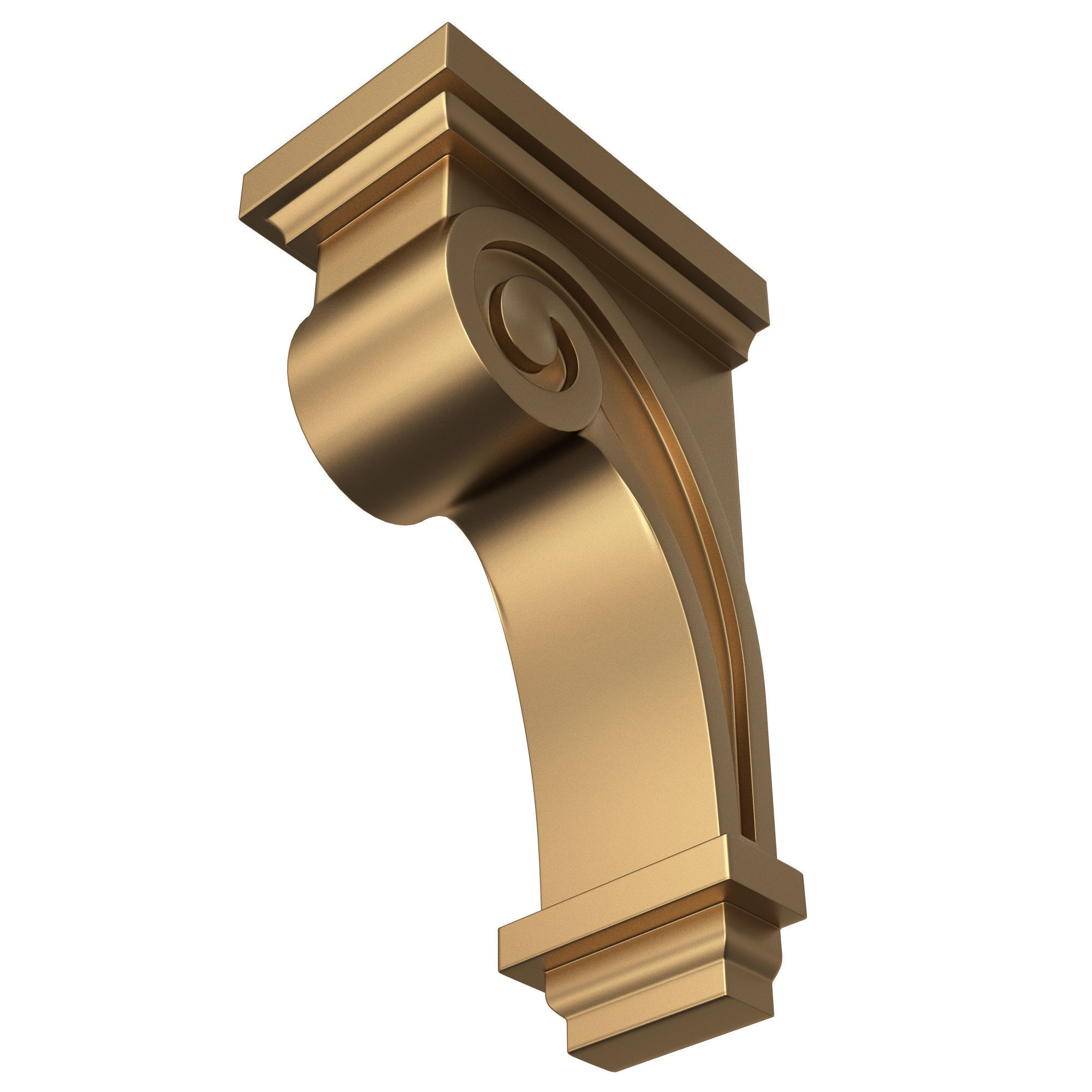 Raleigh Craftsman Corbel Low-poly 3D model_2