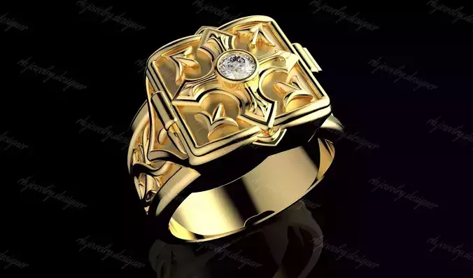 Gold N1114 3D print model