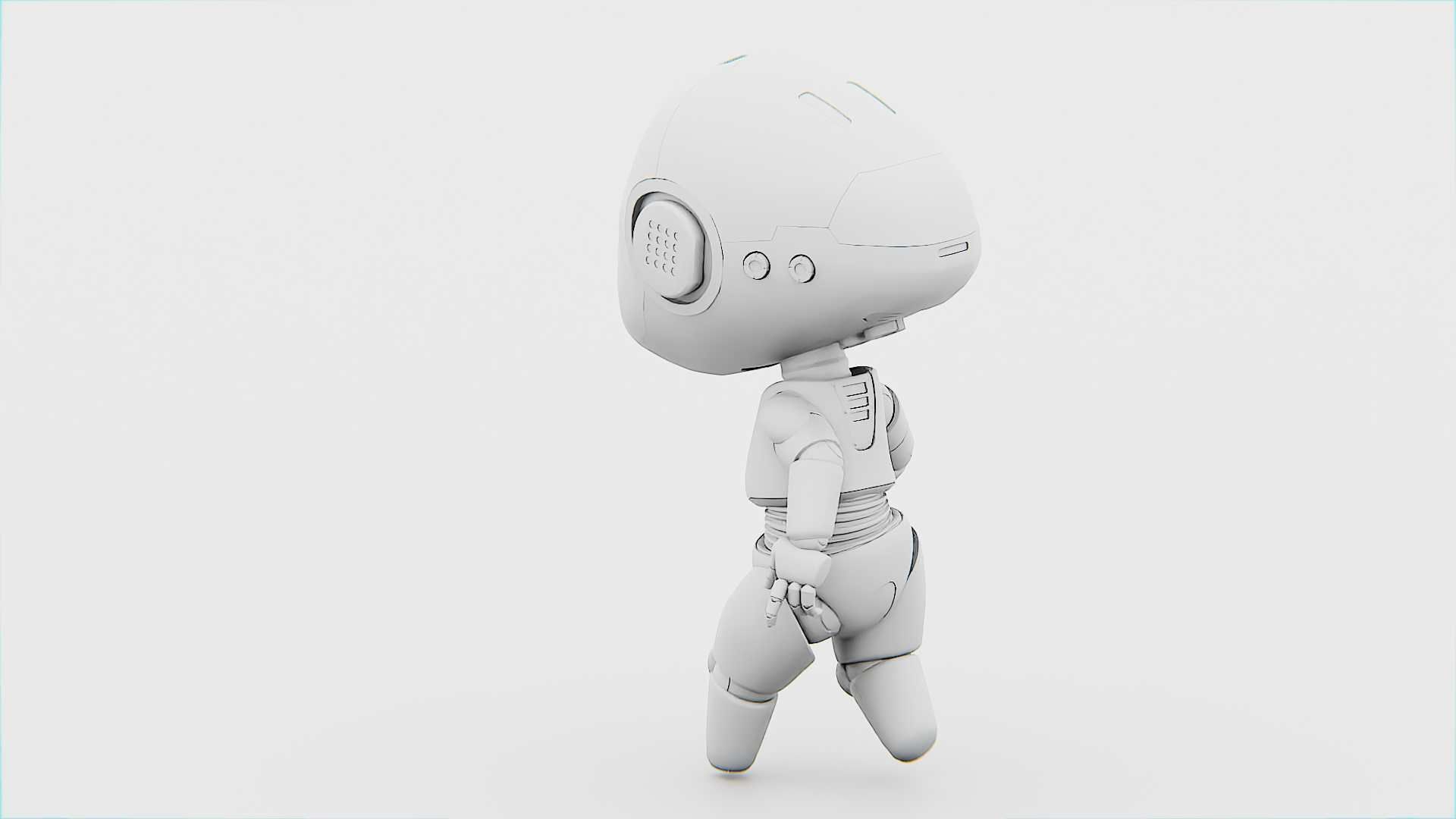 TOON BOT Rigged for Unreal Engine - Unity - MIXAMO 3D model_33