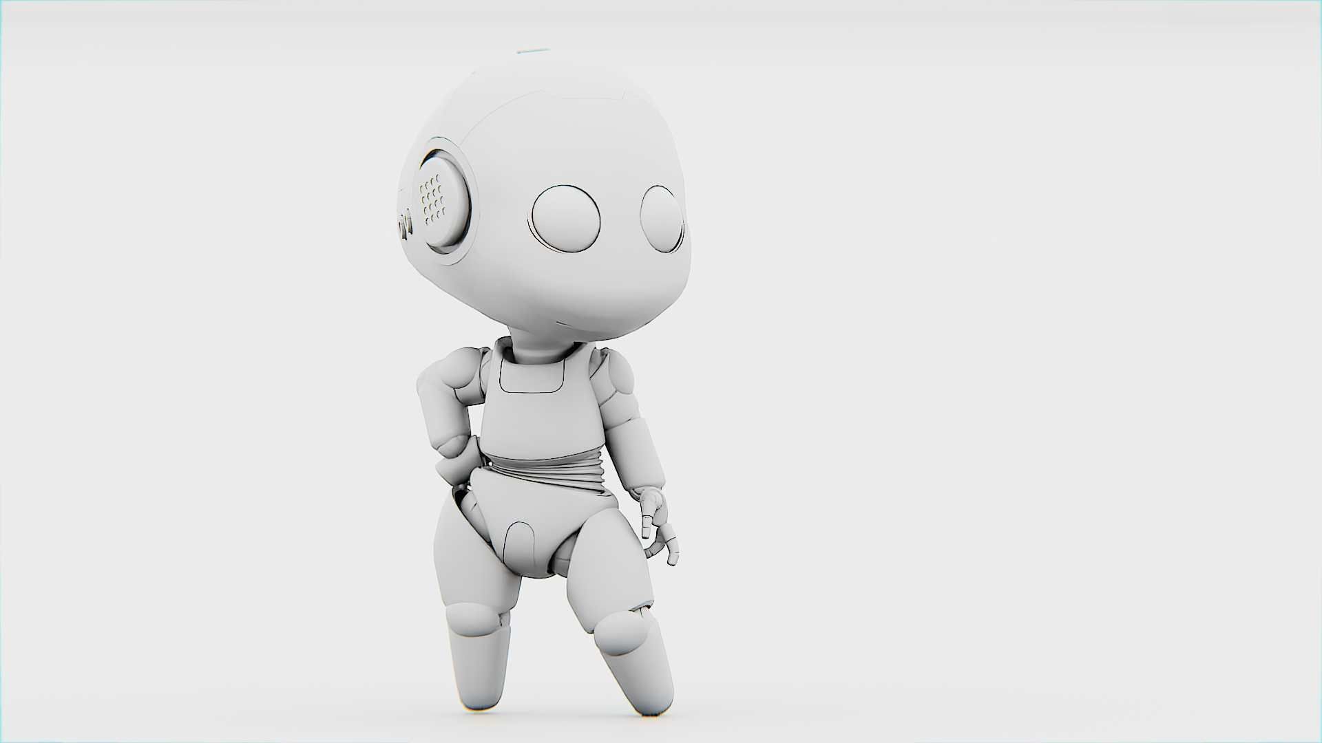 TOON BOT Rigged for Unreal Engine - Unity - MIXAMO 3D model_36