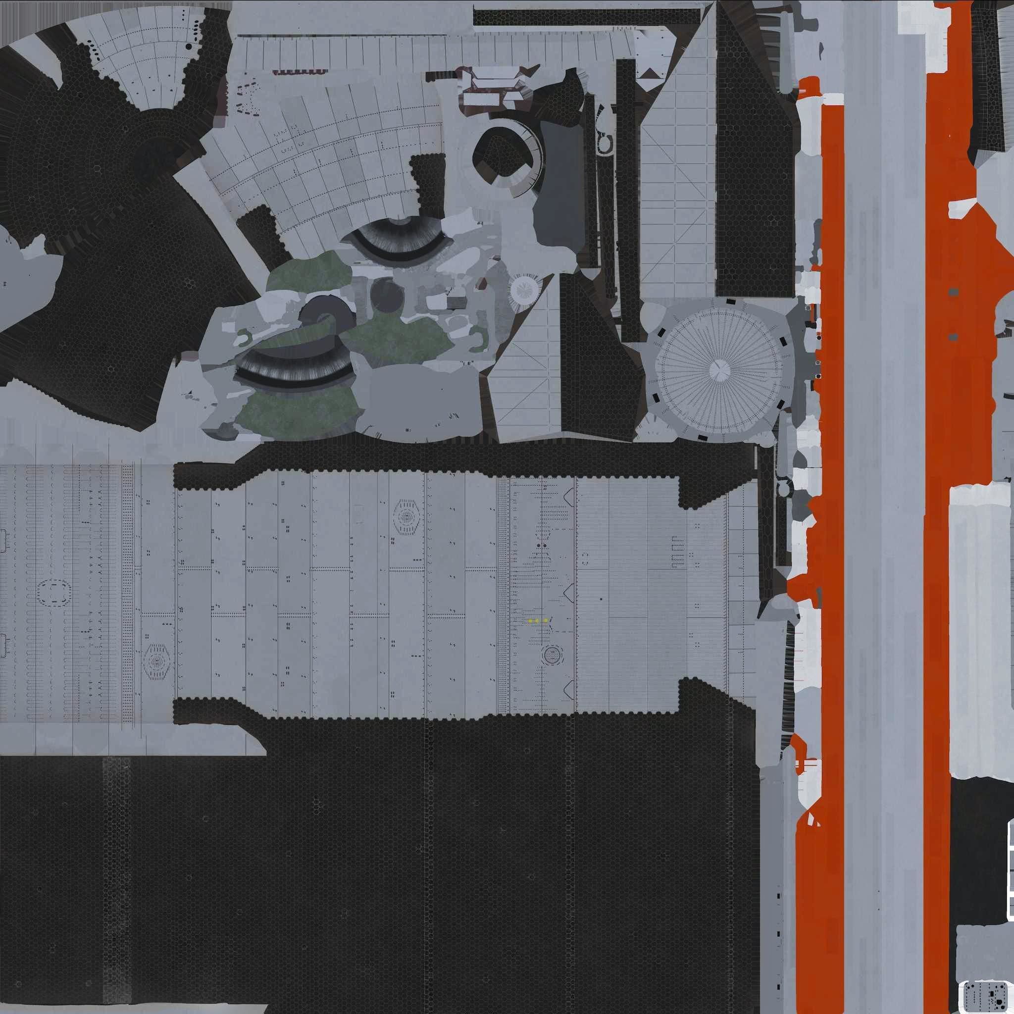 SpaceX Starship Block 2 3D model_8