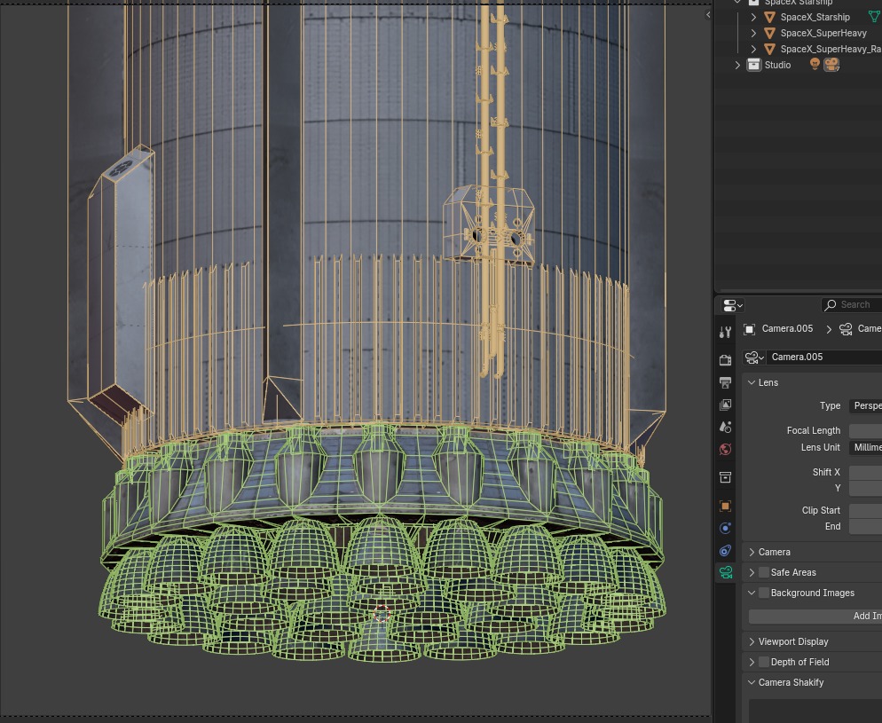 SpaceX Starship Block 2 3D model_11