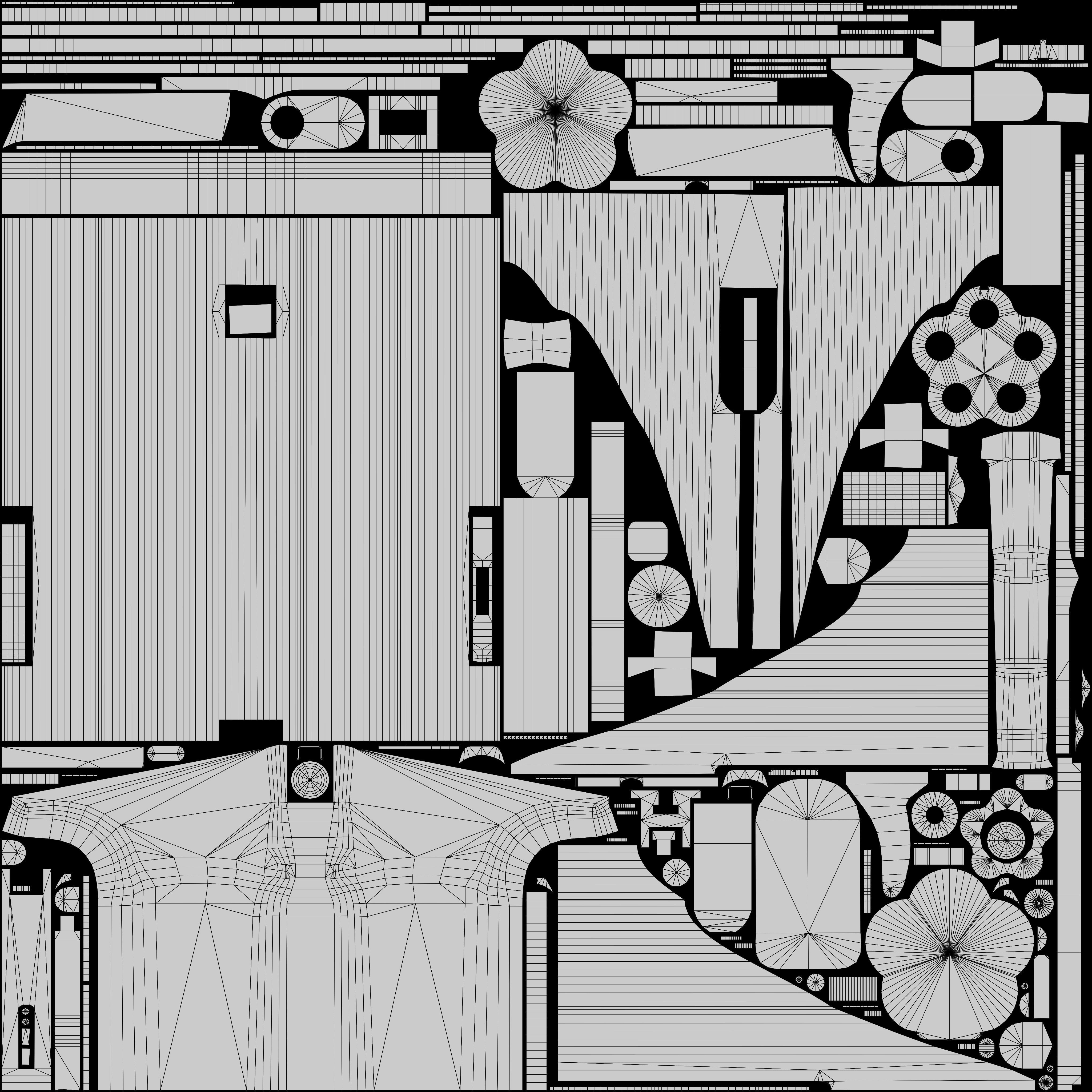 Game Ready HK P11 Underwater pistol Low-poly 3D model_11