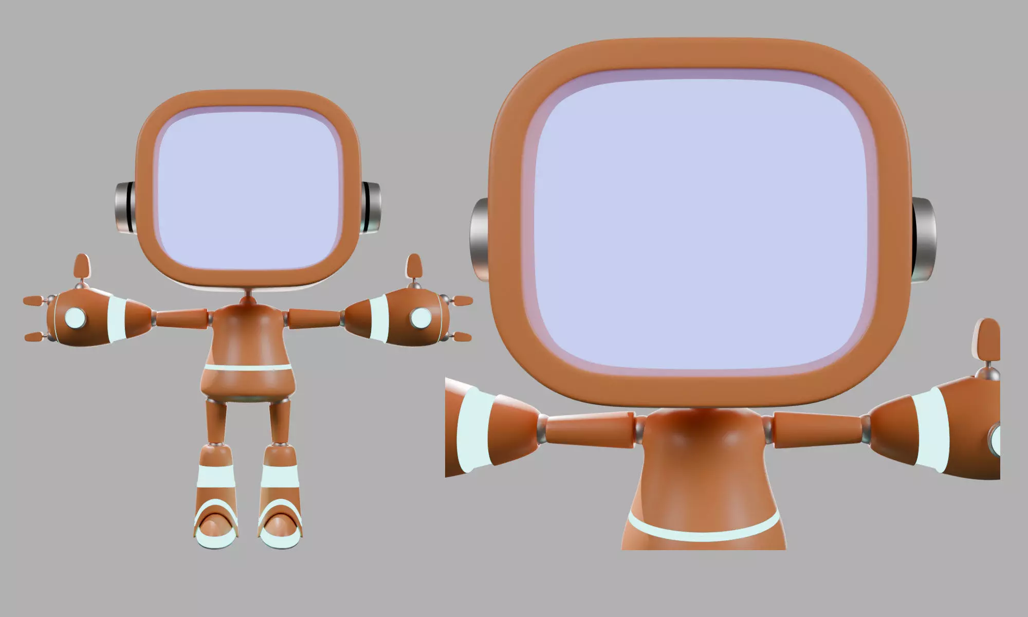 3D Character Robot 3D model_0