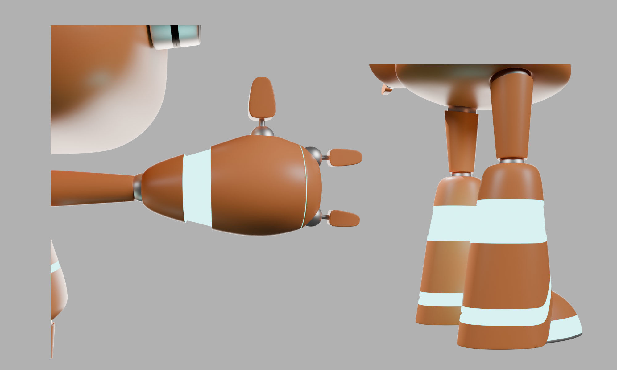 3D Character Robot 3D model_2