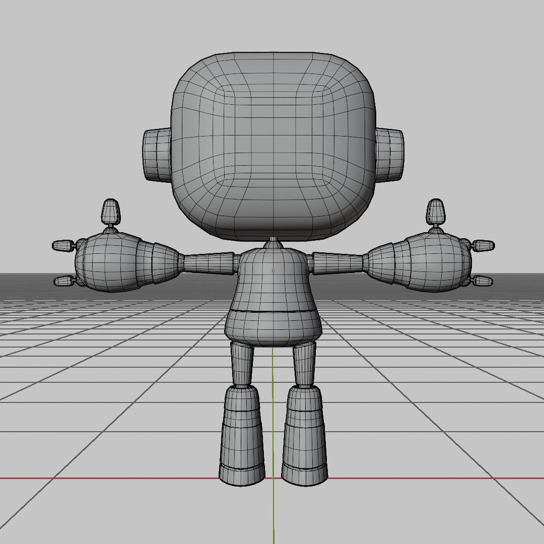 3D Character Robot 3D model_6