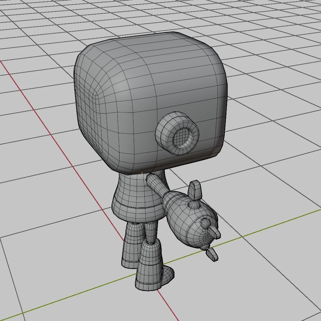 3D Character Robot 3D model_11