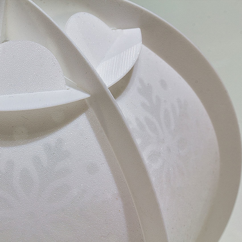 Christmas snow globe lantern Snowball DECORATION LIGHT 3D print model_4