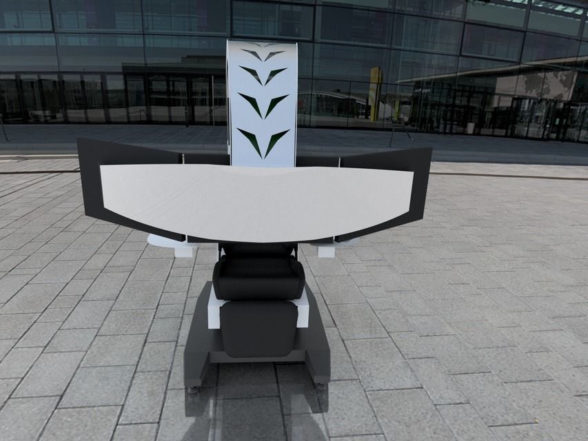 Gaming Chair 3D 3D model_5