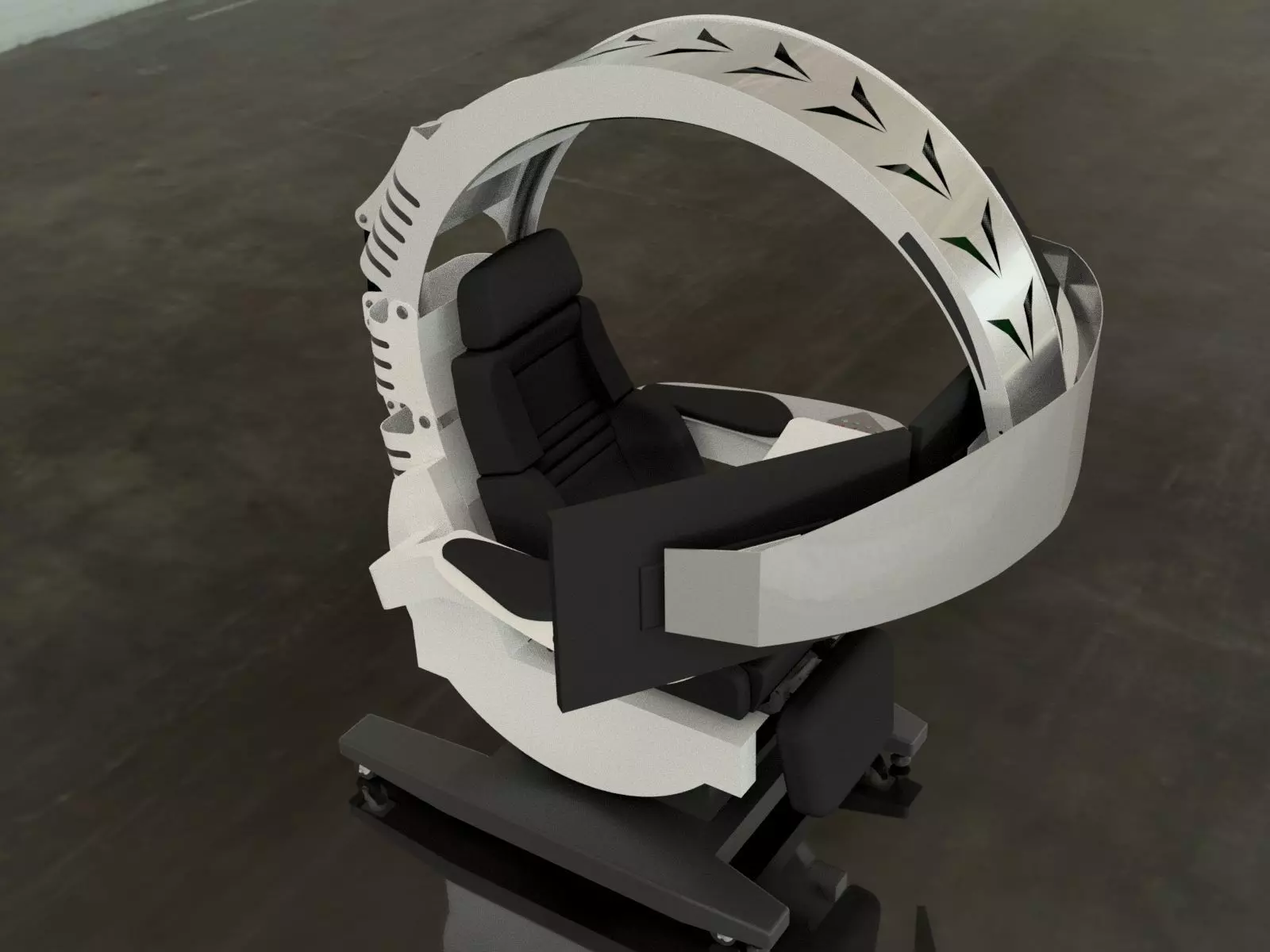 Gaming Chair 3D 3D model_0