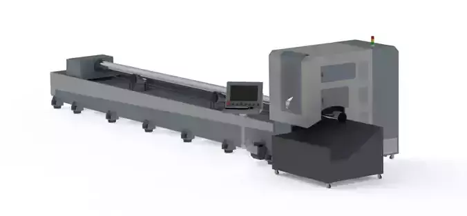 Fiber Laser Cutting Tube Machine