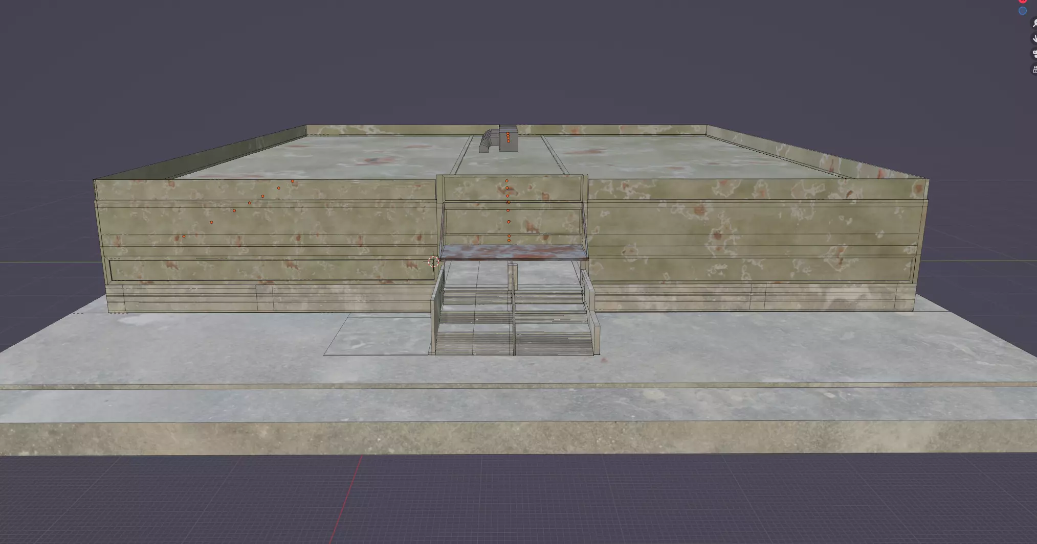 market store  Free 3D model_0