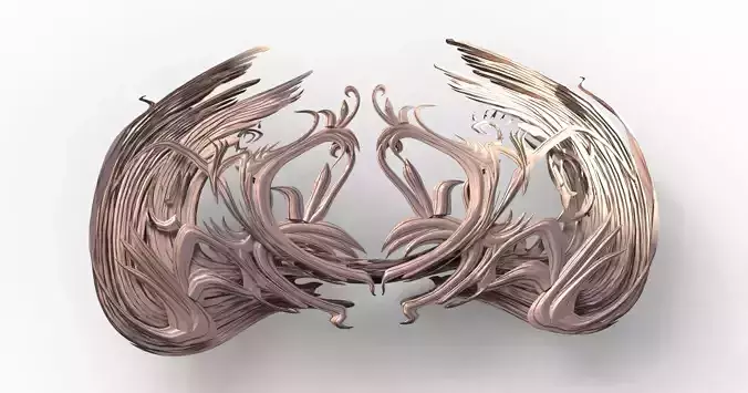 Virgil grand wings wall design