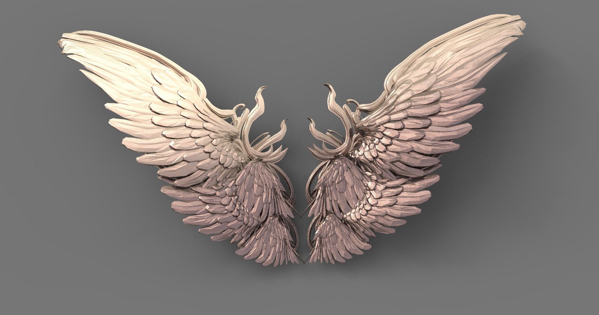 Dantes Beatrice Wings 3D model_1