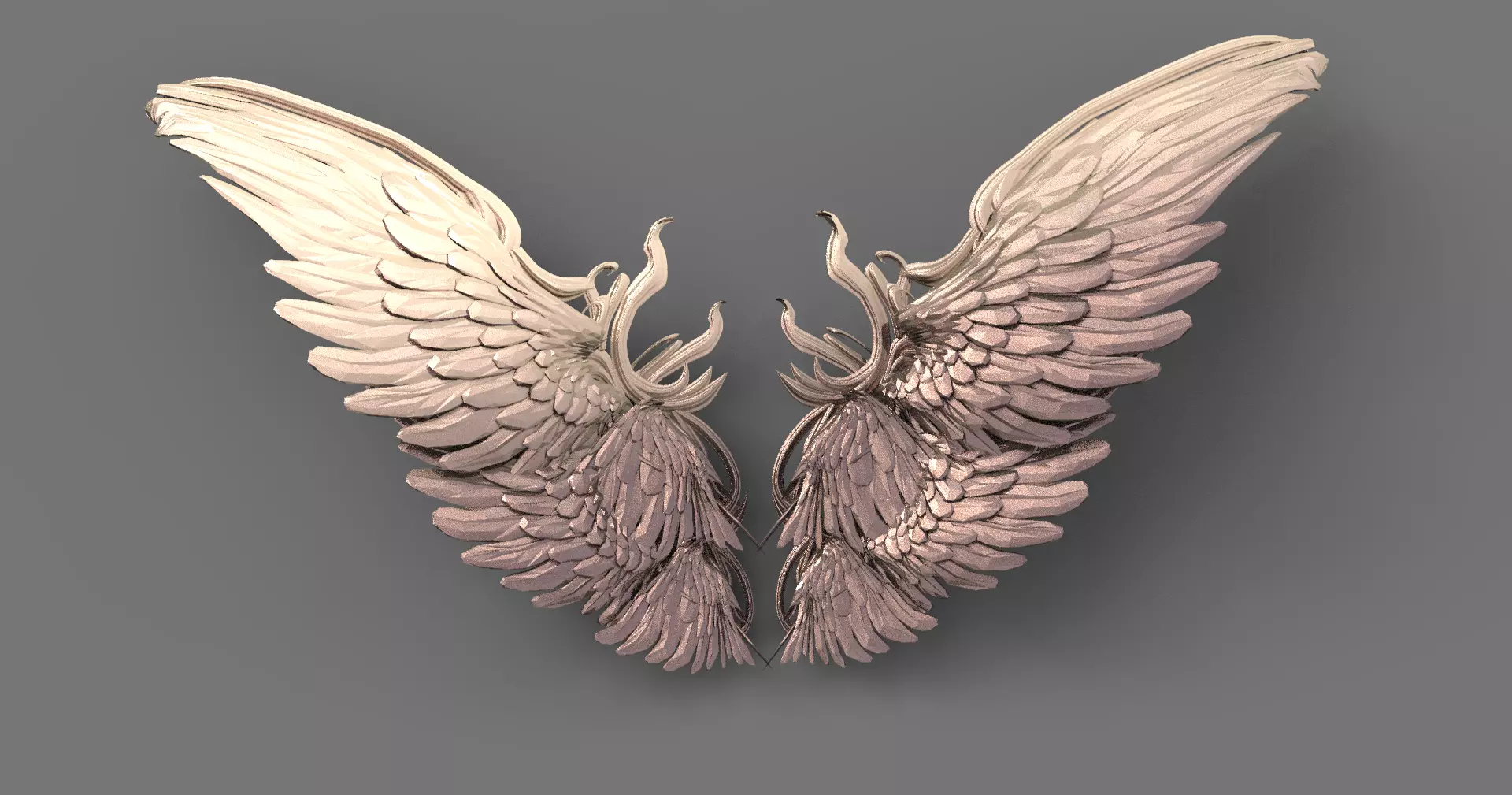 Dantes Beatrice Wings 3D model_0
