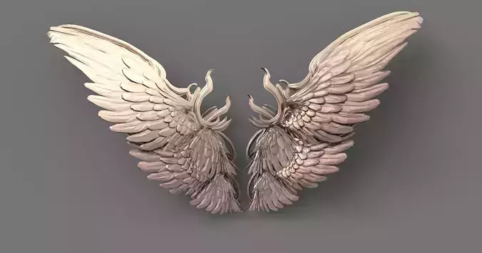 Dantes Beatrice Wings 3D model