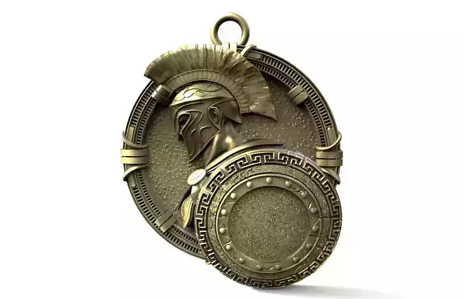 Spartan pendant 