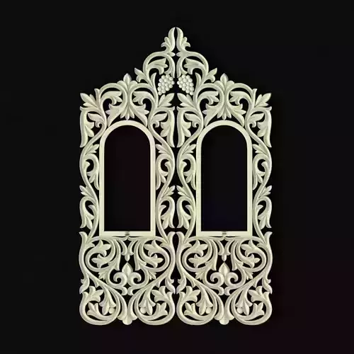 Central decor ornament for furniture