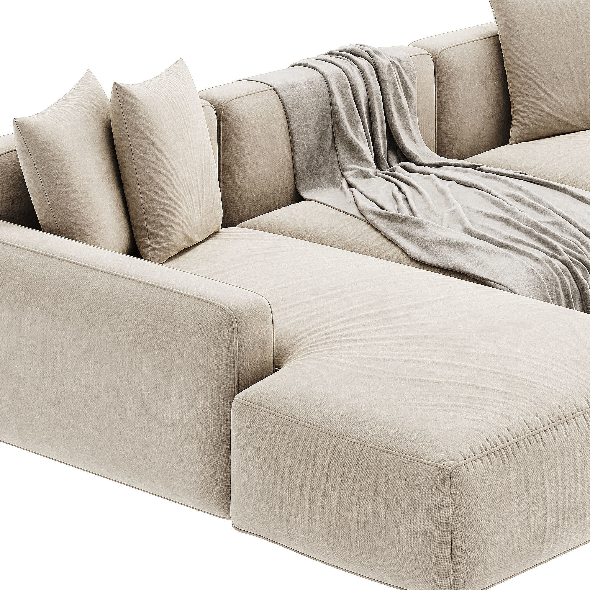 Daniel Sofa 3D model_4