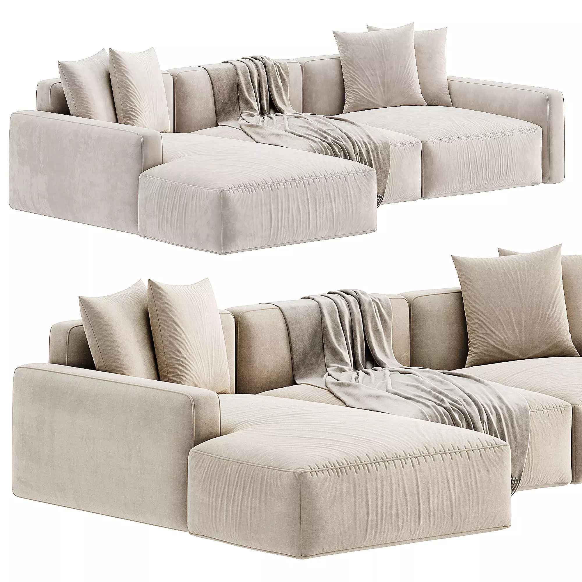 Daniel Sofa 3D model_0