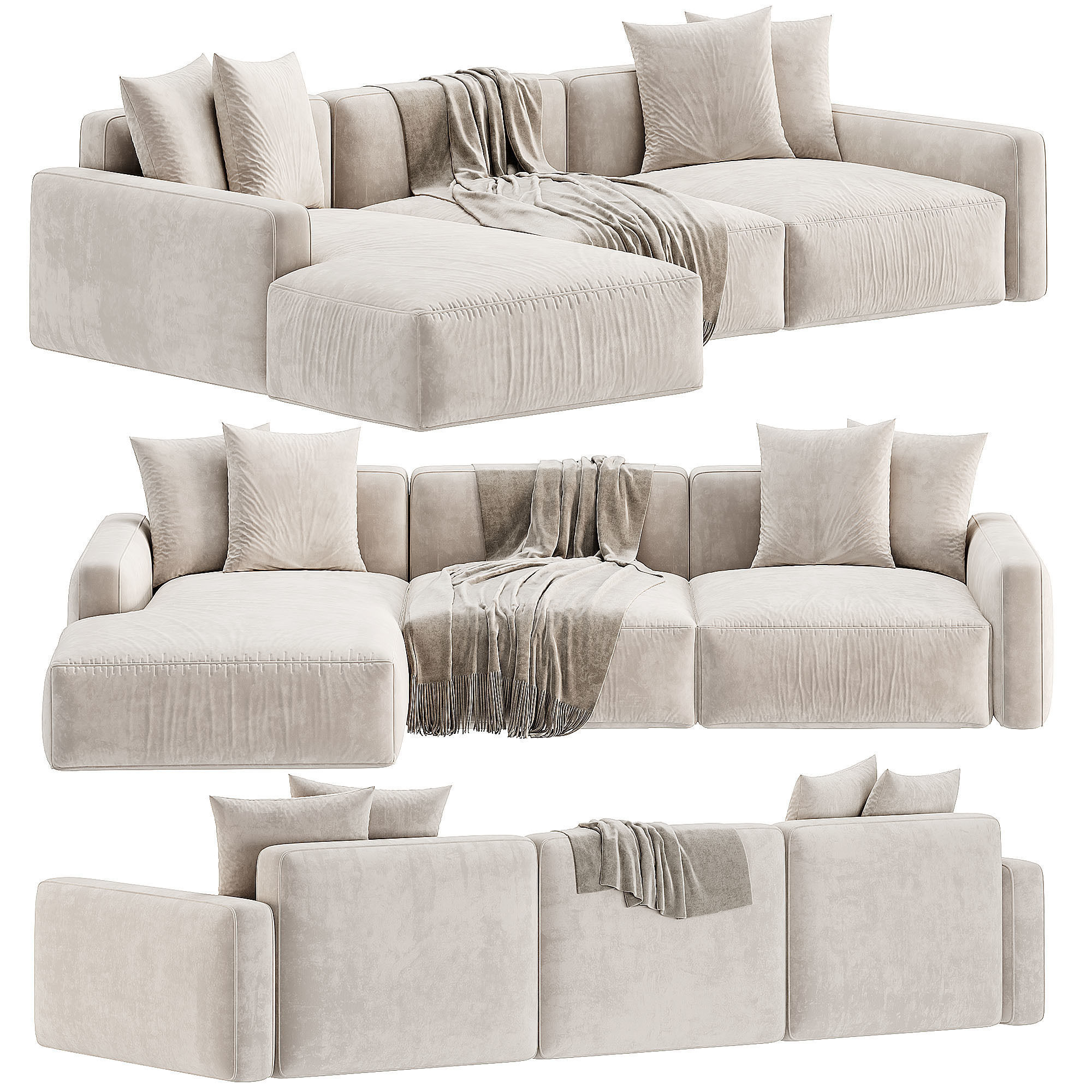 Daniel Sofa 3D model_1