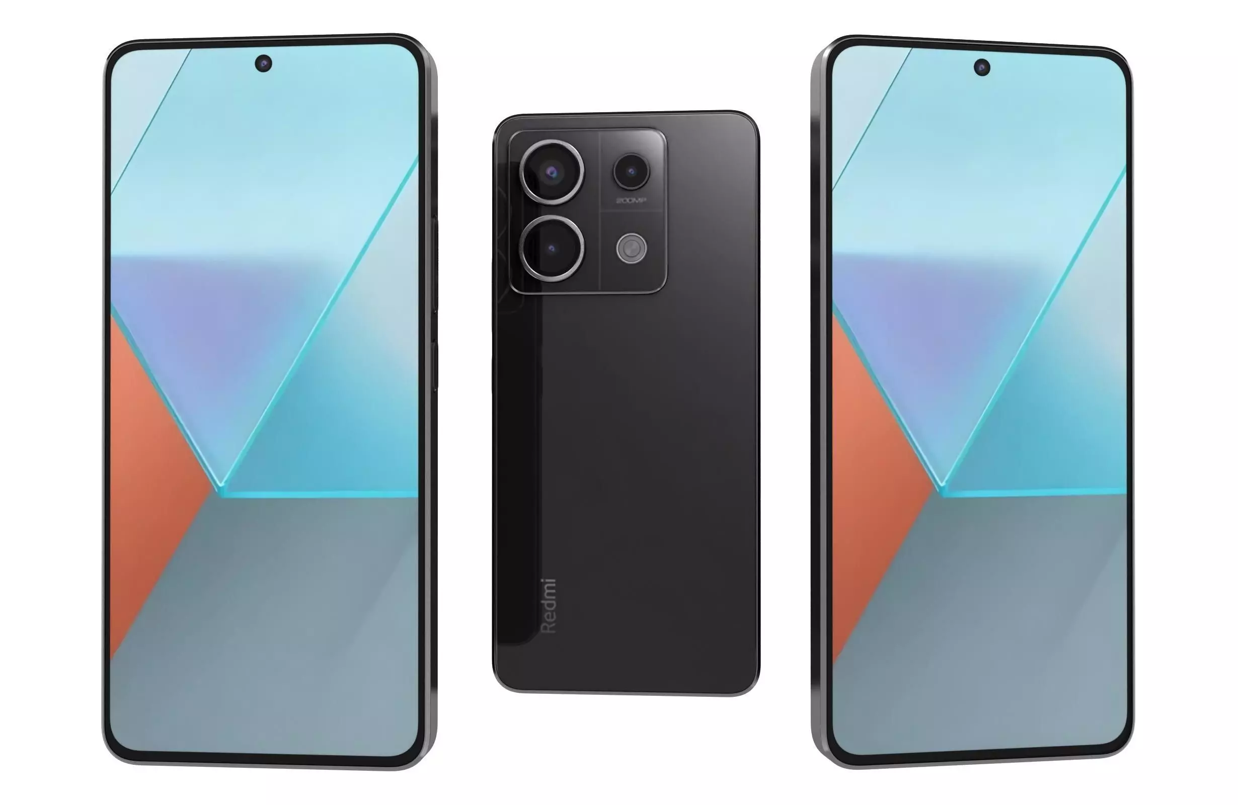 Xiaomi Redmi Note 13 Pro Black 3D model_0