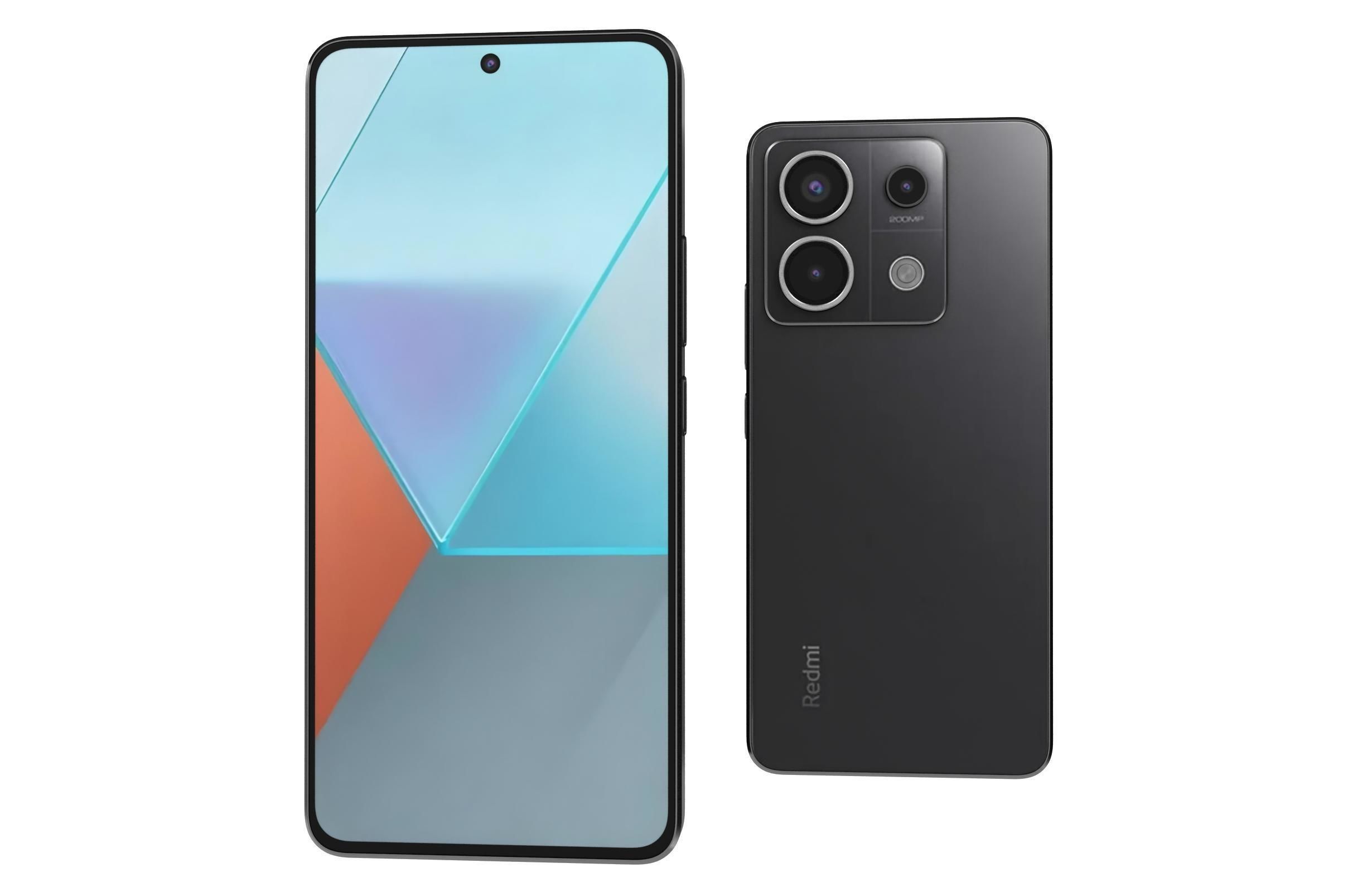 Xiaomi Redmi Note 13 Pro Black 3D model_6