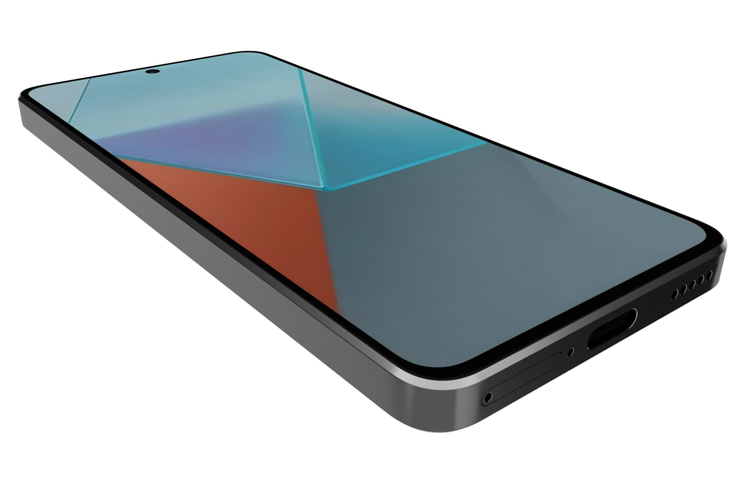 Xiaomi Redmi Note 13 Pro Black 3D model_12